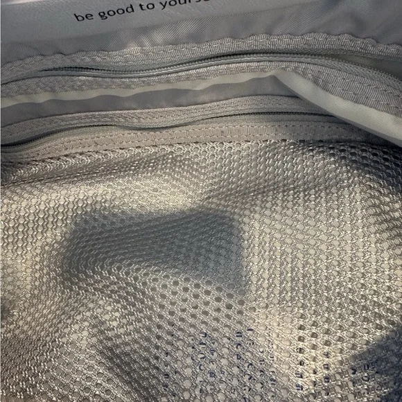 Lululemon Follow Your Bliss Black Tote Bag with Yoga Mat Holder - Picture 7 of 8